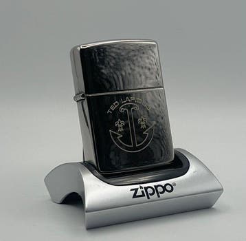Zippo - Ted Lapidus Silver Plate Special Edition - 1995 (J, Nieuw
