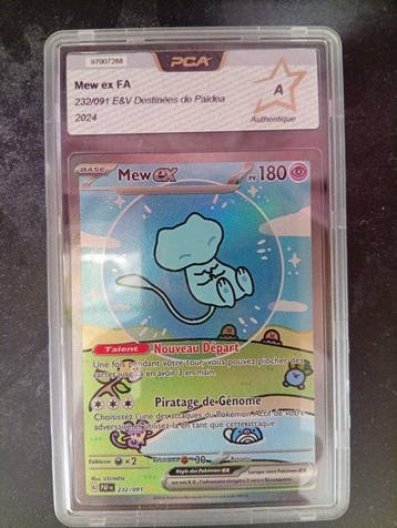 Pokémon - 1 Verzegelde kaart - Mew 232/091 Full art -, Nieuw