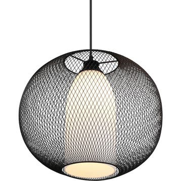 LED Hanglamp - Trion Filtran - E27 Fitting - 1-lichts - Rond, Huis en Inrichting, Ophalen of Verzenden, Nieuw, Metaal