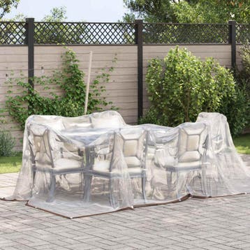 vidaXL Plantenhoes Doorzichtig 2 x 2 m PE, Verzenden