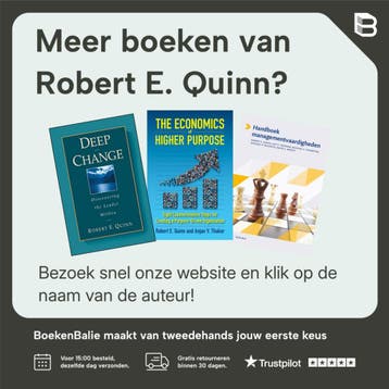 Diepgaande verandering 9789024404513 Robert E. Quinn, Boeken, Verzenden, Zo goed als nieuw, Robert E. Quinn
