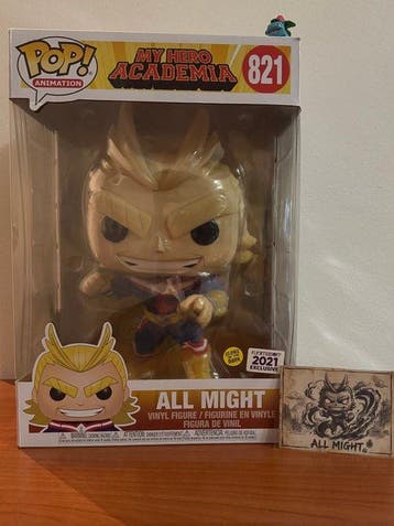 Funko - Funko Pop All Might #821 – Funimation 2021 Exclusive