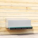 vidaXL Kippennestkast 4 compartimenten wandmontage, Verzenden, Nieuw