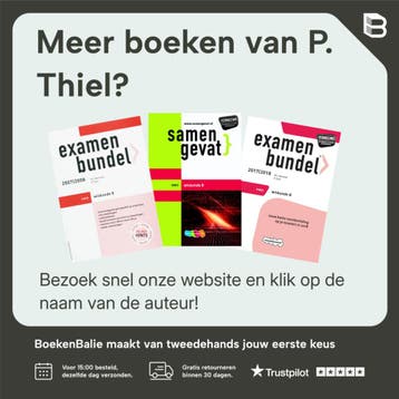 Examenbundel Vwo 2009/2010 Wiskunde B - P. Thiel, Verzenden, Gelezen, P. Thiel
