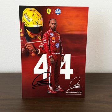 Ferrari - Lewis Hamilton - 2025 - Fankaart, Nieuw