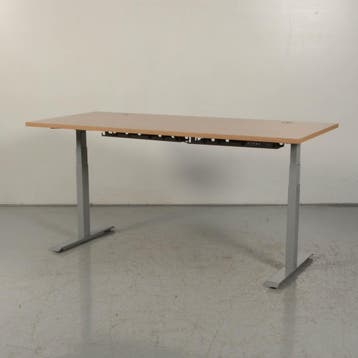 Elektrisch zit-sta bureau Decasmart -	Mountain Grain Oak -, Ophalen of Verzenden, Nieuw