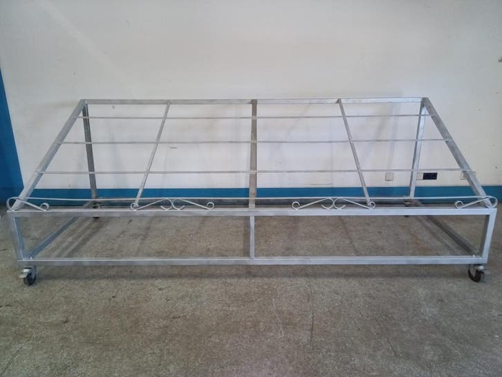 Groente stelling - B300 x D121 x H109 cm, Zakelijke goederen, Kantoor en Winkelinrichting | Winkel en Inventaris
