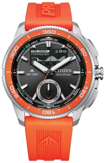 Citizen JV3000-13E Promaster Wave Tracker Eco-Drive horloge, Staal, Verzenden, Nieuw, Polshorloge