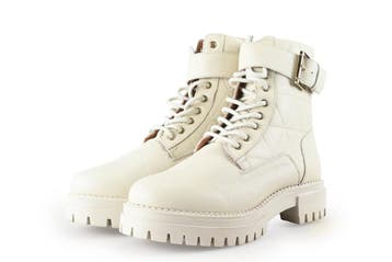 Nelson Biker boots in maat 40 Wit, Kleding | Dames, Verzenden