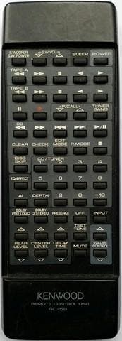 Afstandsbediening Kenwood RC-58, Ophalen of Verzenden, Nieuw, Origineel