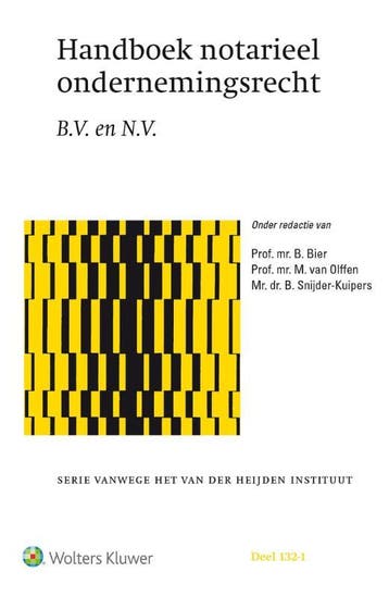 Handboek notarieel ondernemingsrecht / Serie vanwege het van, Verzenden, Gelezen, Birgit Snijder-Kuipers