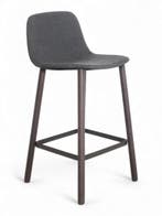 Viccarbe Maarten Plastic counterstoel, upholstered, eiken..., Huis en Inrichting, Stoelen, Ophalen of Verzenden, Gebruikt, Overige kleuren