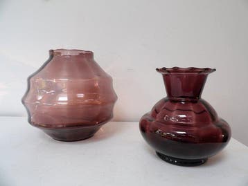 Doyen - Vaas (2) - Glas, Antiek en Kunst