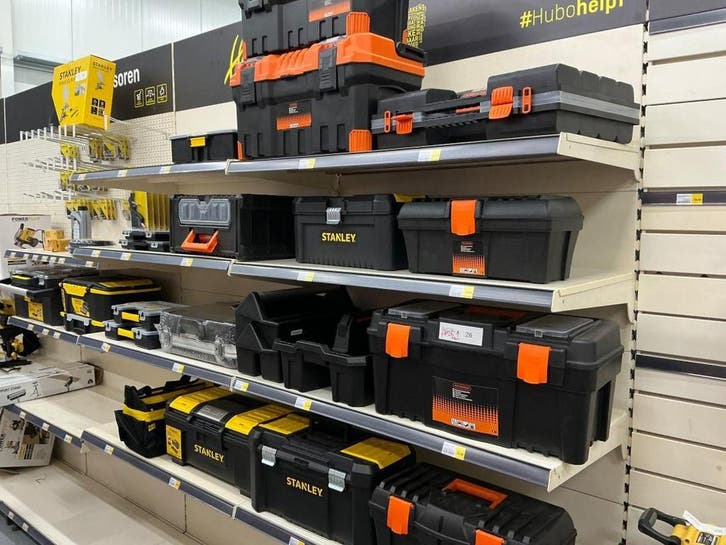 Online veiling: Skandia/Stanley, gereedschapskoffers en -bak, Doe-het-zelf en Verbouw, Gereedschapskisten, Nieuw