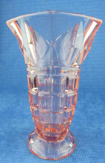 Persglazen vaas, Verzamelen, Glas en Borrelglaasjes, Verzenden, Gebruikt