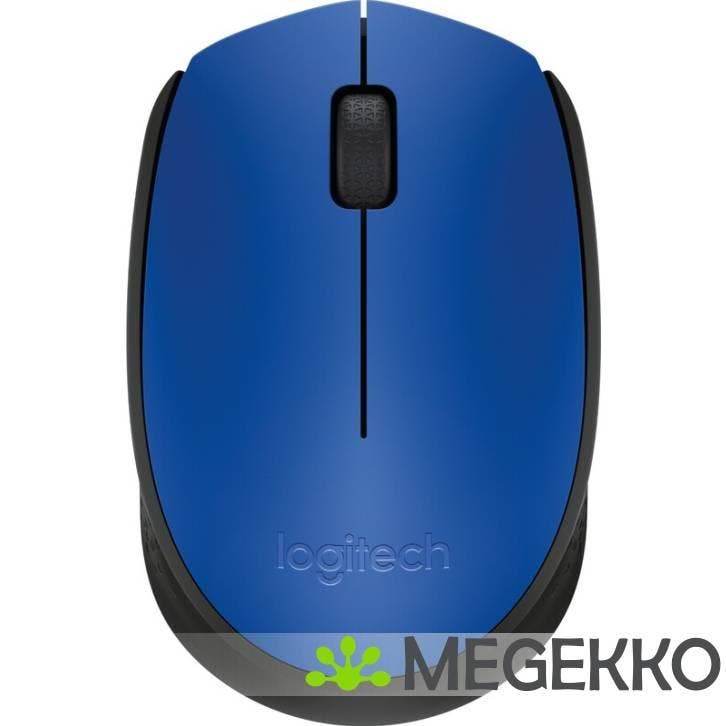 Logitech M171 Blauw Draadloze Muis, Computers en Software, Muizen, Nieuw, Verzenden