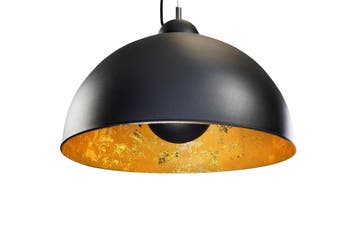 Hanglamp STUDIO 55cm zwart goud - 19697, Ophalen of Verzenden, Nieuw