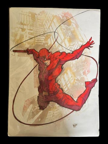 David Bircham - Daredevil – Limited Edition Signed Art Print, Nieuw