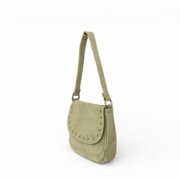 Dstrct Portland Road Schoudertas Kleptas met Studs - Ice, Verzenden, Nieuw