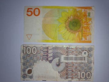 Nederland. - 50, 100 Gulden - 1982/1992 (Zonder