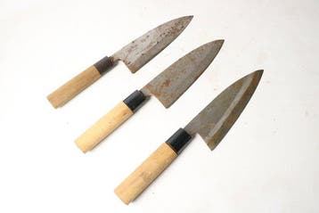 Keukenmes - Deba bch - Staal - Japan - Mes KATANA Deba