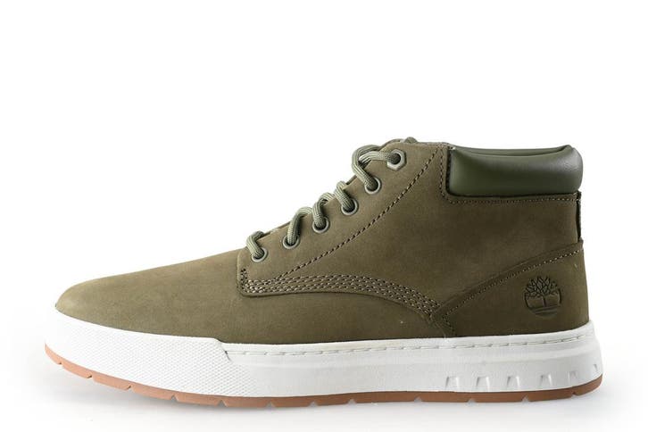Timberland Veterboots in maat 41 Groen, Kleding | Heren, Schoenen, Overige kleuren, Gedragen, Boots, Verzenden