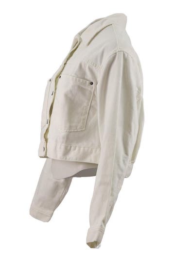 Vans Jas in maat XXS Wit, Kleding | Dames, Jassen | Winter, Vans, Verzenden, Zo goed als nieuw, Wit
