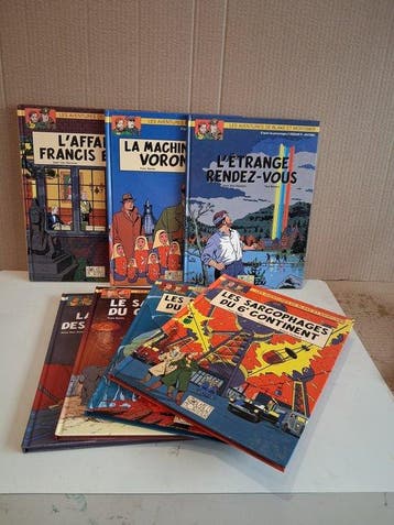 Blake & Mortimer T13 à T19 - 7x C - 7 Album - Eerste druk -, Nieuw