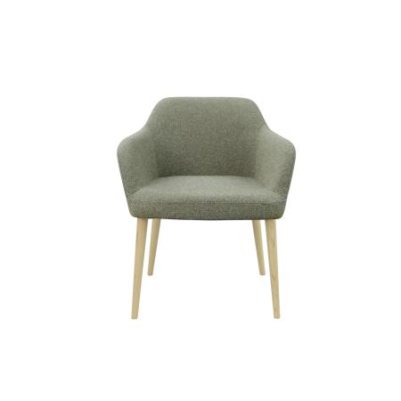 (MDK-107619) CS Lola vierpoots stoel hout – lage kuip | z., Huis en Inrichting, Fauteuils, Nieuw, Ophalen of Verzenden