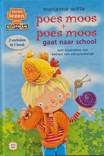 Poes Moos - Poes Moos gaat naar school - 2 verhalen in 1, Verzenden, Zo goed als nieuw