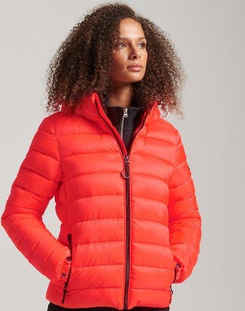 Superdry Maat XS Superdry Hooded Classic Fuji Puffer Dames, Verzenden, Nieuw