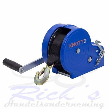 Bootlier/ handlier KNOTT ongeremd 1150kg incl 7 meter band, Ophalen of Verzenden, Nieuw