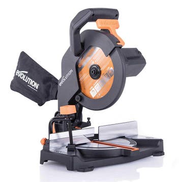Evolution R210CMS+ verstek/afkortzaag 210mm | R210CMS+, Doe-het-zelf en Verbouw, Gereedschap | Zaagmachines, Verzenden, Nieuw