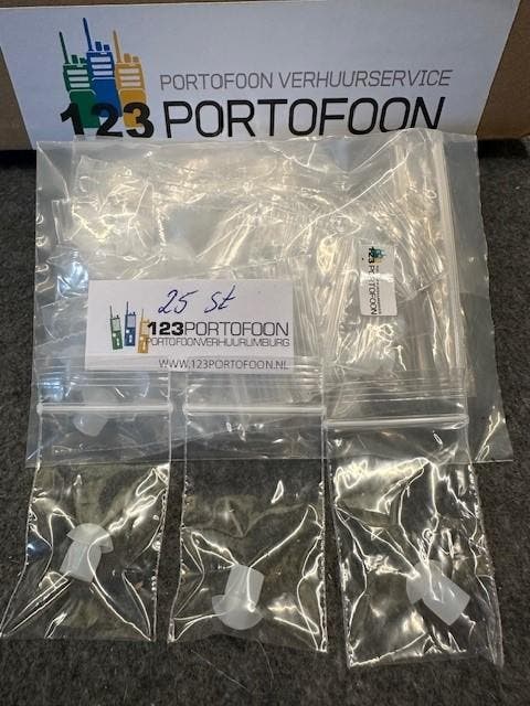 Ear-tubes voor security oortjes, Telecommunicatie, Portofoons en Walkie-talkies, Toebehoren, Nieuw, Verzenden