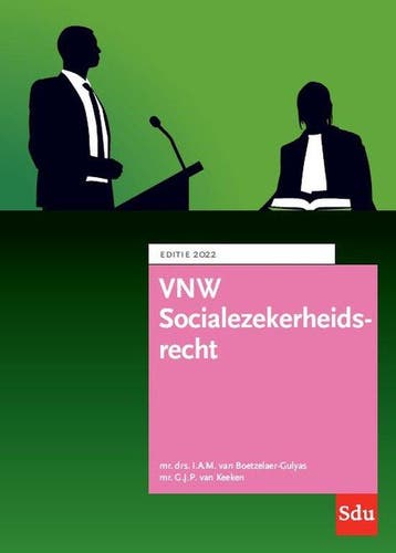 Boek Educatieve wettenverzameling - VNW Socialezekerheidsrec, Verzenden, Zo goed als nieuw