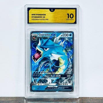 Pokémon Graded card - Gyarados GX 16 - Pokemon - GG 10, Nieuw
