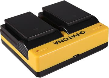 Olympus BLS-1 / BLS-5, Fujifilm NP-140 Dual USB lader (Paton, Verzenden, Nieuw
