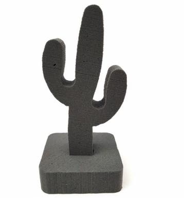 Oasis® black bioline mini cactus set 4 stuks kleine zwarte, Ophalen of Verzenden, Nieuw