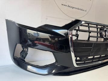 AUDI A6 C8 4K S-LINE VOORBUMPER BUMPER 4K0807437C 4K0853651A, Auto-onderdelen, Ophalen, Gebruikt, Voor, Audi