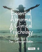Essential Abnormal and Clinical Psychology 9780761941897, Verzenden, Gelezen, Matt Field