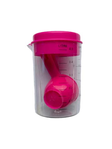 Maatbekerset 8 Delig - 500ml - Maatbeker - Roze - Benson - M, Ophalen of Verzenden, Nieuw