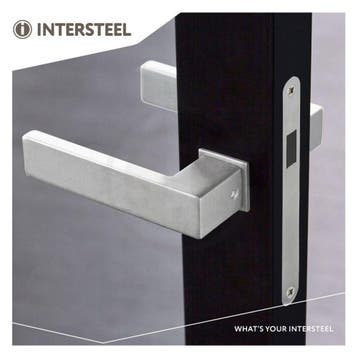 Intersteel Deurkruk Amsterdam op minimalistische rozetten -, Verzenden, Nieuw