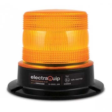 R65 ALU LED Flits/zwaailamp Amber | 10-30v |, Verzenden, Nieuw