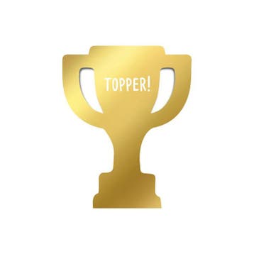 31-delige voetbal decoratie set wit met goud Kampioen, Sport en Fitness, Voetbal, Verzenden, Nieuw, Overige typen