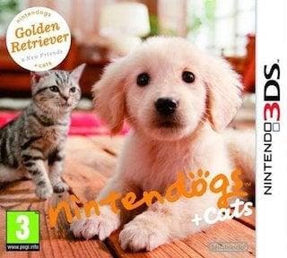 Nintendogs + Cats Golden Retriever & New Friends (Losse C..., Ophalen of Verzenden, Zo goed als nieuw