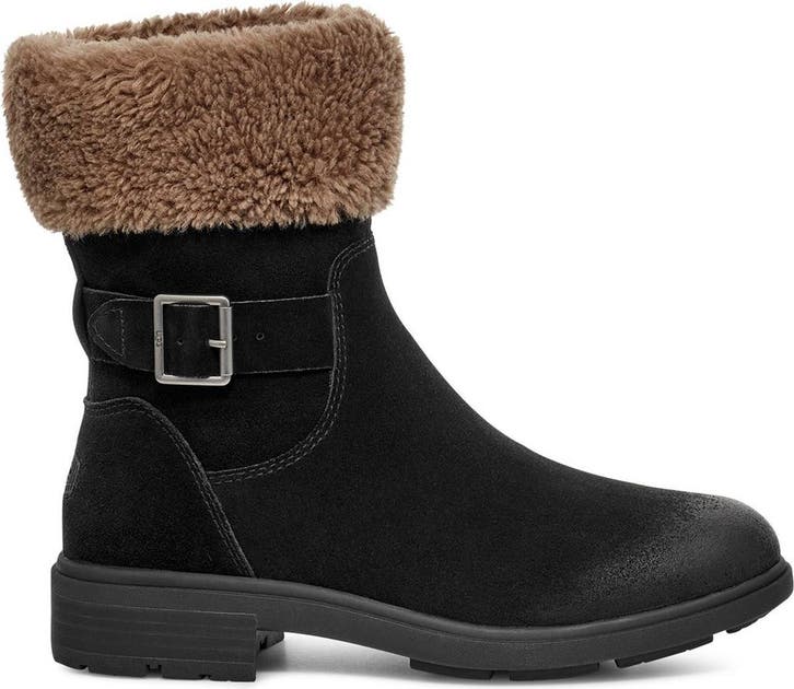 UGG - maat 37 - Harrison Cuff Dames Laarzen - Black, Kleding | Dames, Schoenen, Verzenden