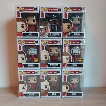 Funko - Funko Pop - La Casa De Papel lot