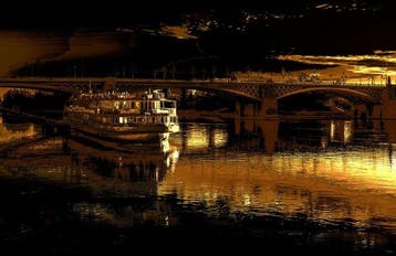 Gabor Helyes - Old Ship in the Dawn Light