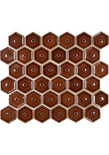 The Mosaic Factory Osiris Hertman Hexagon Crème Caramel | m, Ophalen of Verzenden, Nieuw