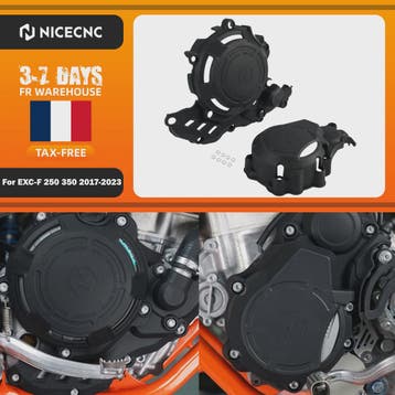 Crankcase & Koppeling Beschermer voor KTM EXC 250F/350F, Hus, Motoren